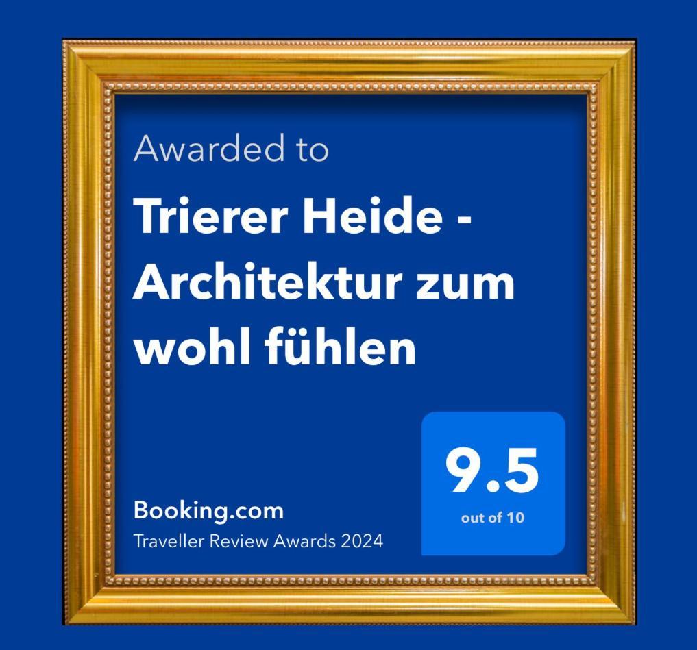 Trierer Heide - Architektur Zum Wohl Fuehlen Villa Buitenkant foto